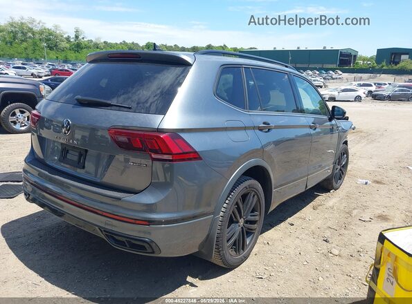 3VV8B7AX4NM112646 2022 VOLKSWAGEN TIGUAN Gray Tył prawy