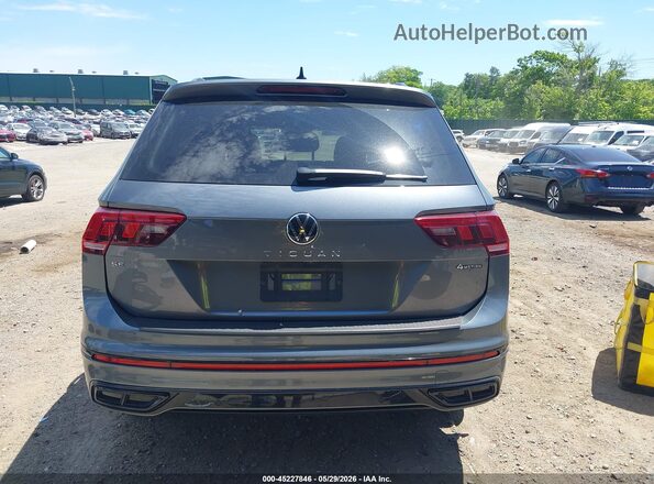3VV8B7AX4NM112646 2022 VOLKSWAGEN TIGUAN Gray 