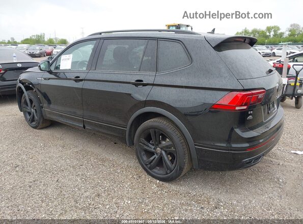 3VV8B7AX8RM110713 2024 VOLKSWAGEN TIGUAN Black Задня ліва чверть
