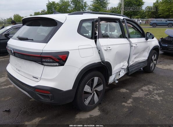 3VV8C7B20SM022082 2025 VOLKSWAGEN TAOS White Tył prawy
