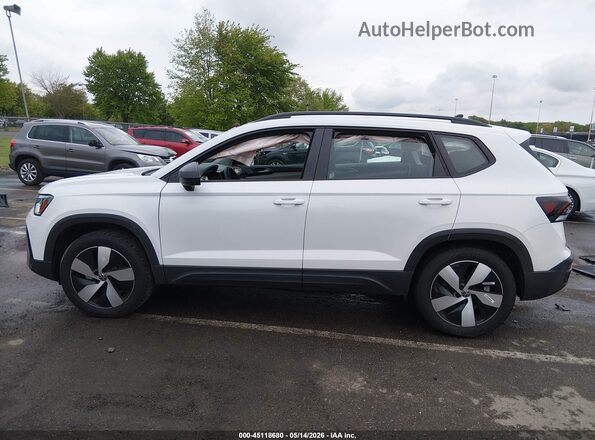 3VV8C7B20SM022082 2025 VOLKSWAGEN TAOS White Widok wnętrza 360 stopni