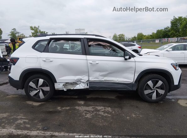 3VV8C7B20SM022082 2025 VOLKSWAGEN TAOS White Widok wnętrza z tyłu