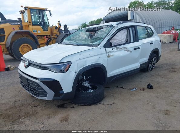 3VV8C7B21SM082999 2025 VOLKSWAGEN TAOS Белый Передняя левая четверть