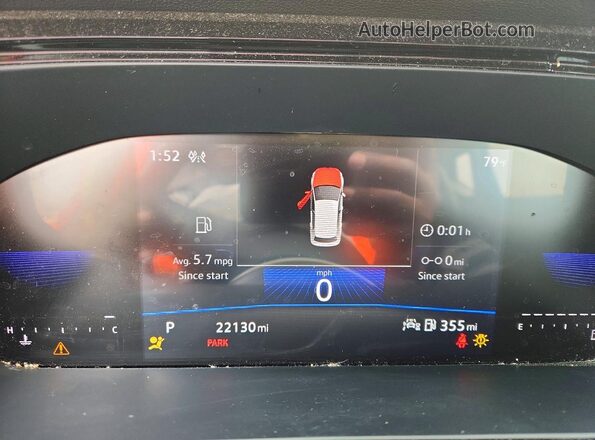 3VV8X7B25RM037322 2024 VOLKSWAGEN TAOS Gray Սարքավորումների վահանակի տեսք