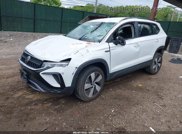 3VV8X7B25RM063418 2024 VOLKSWAGEN TAOS White Передня ліва чверть