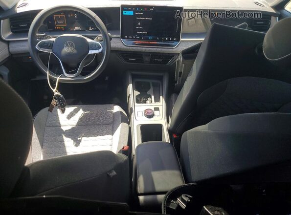 3VVBR7RM8SM036257 2025 VOLKSWAGEN TIGUAN Black Dashboard view