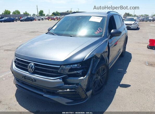 3VVCB7AX1NM083861 2022 VOLKSWAGEN TIGUAN Серый Передняя левая четверть