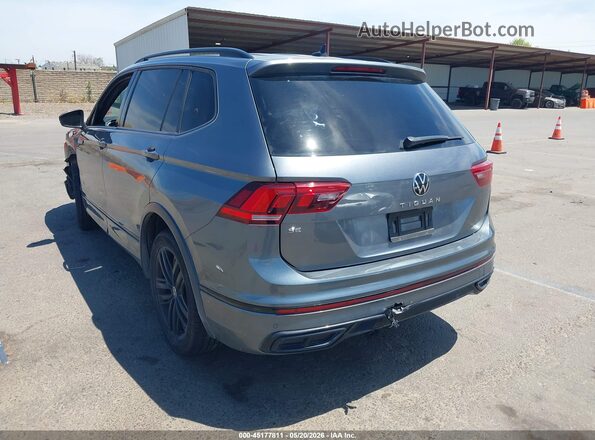 3VVCB7AX1NM083861 2022 VOLKSWAGEN TIGUAN Серый Задняя левая четверть