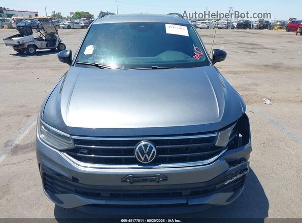 3VVCB7AX1NM083861 2022 VOLKSWAGEN TIGUAN Серый Вид щитка приборов