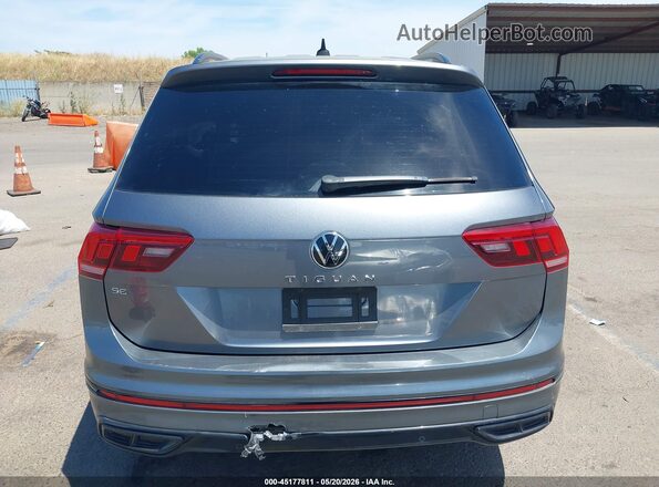 3VVCB7AX1NM083861 2022 VOLKSWAGEN TIGUAN Серый 