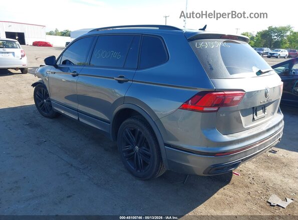 3VVCB7AX3NM014735 2022 VOLKSWAGEN TIGUAN Gray Հետևի ձախ