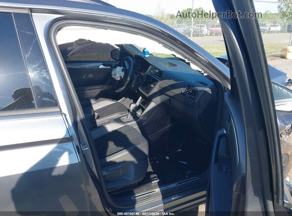 3VVCB7AX3NM014735 2022 VOLKSWAGEN TIGUAN Gray Սալոնի դիմացի տեսք