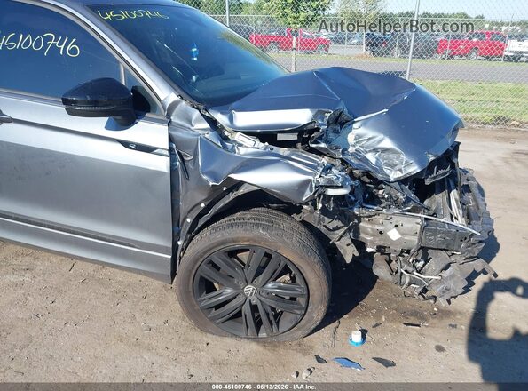 3VVCB7AX3NM014735 2022 VOLKSWAGEN TIGUAN Gray Դիմացի տեսք