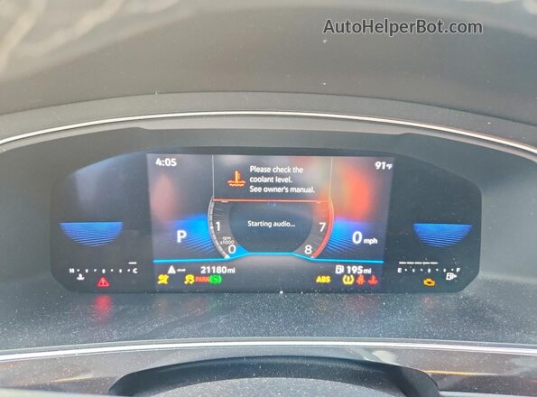 3VVCB7AX3PM038553 2023 VOLKSWAGEN TIGUAN Gray Vista del cuadro de instrumentos