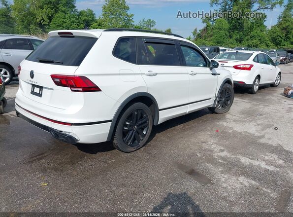 3VVCB7AX4NM137976 2022 VOLKSWAGEN TIGUAN White Задня права чверть
