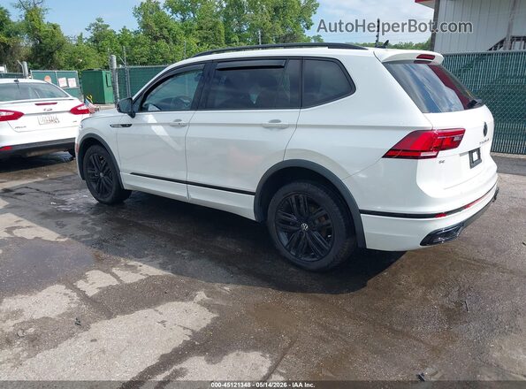 3VVCB7AX4NM137976 2022 VOLKSWAGEN TIGUAN White Задня ліва чверть