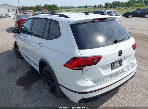 3VVCB7AX8NM027562 2022 VOLKSWAGEN TIGUAN White Հետևի ձախ