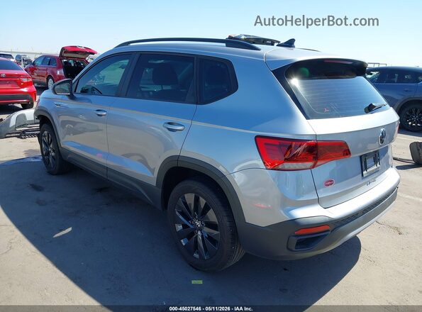 3VVCX7B20PM352326 2023 VOLKSWAGEN TAOS Серебряный Задняя левая четверть
