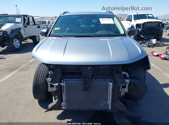 3VVCX7B20PM352326 2023 VOLKSWAGEN TAOS Серебряный Вид задней части салона