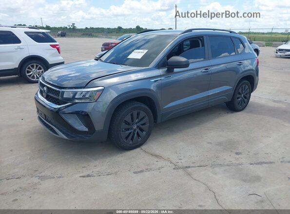 3VVDX7B24NM009018 2022 VOLKSWAGEN TAOS Gray Przód lewy