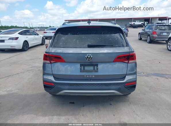 3VVDX7B24NM009018 2022 VOLKSWAGEN TAOS Gray 