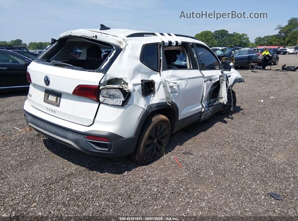 3VVDX7B25NM023901 2022 VOLKSWAGEN TAOS Белый Задняя правая четверть