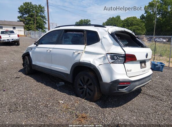 3VVDX7B25NM023901 2022 VOLKSWAGEN TAOS Белый Задняя левая четверть