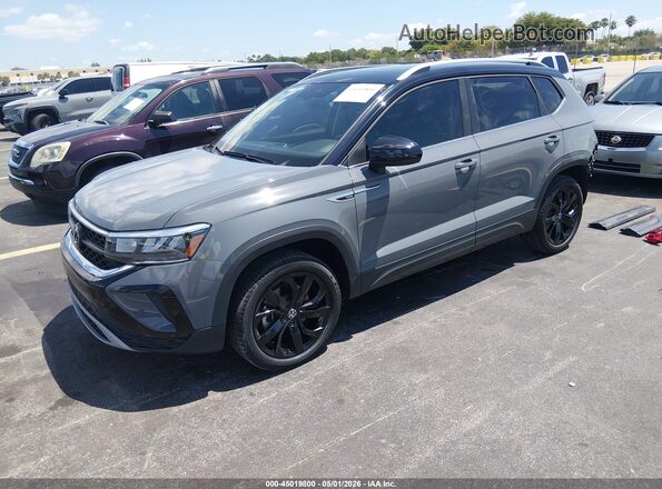3VVEX7B22RM059202 2024 VOLKSWAGEN TAOS Серый Передняя левая четверть