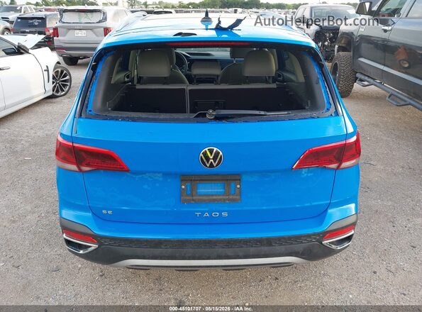 3VVEX7B23RM122324 2024 VOLKSWAGEN TAOS Синий 