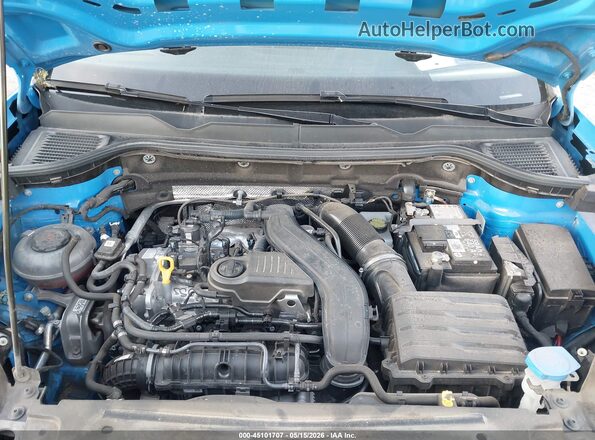 3VVEX7B23RM122324 2024 VOLKSWAGEN TAOS Синий Вид сзади