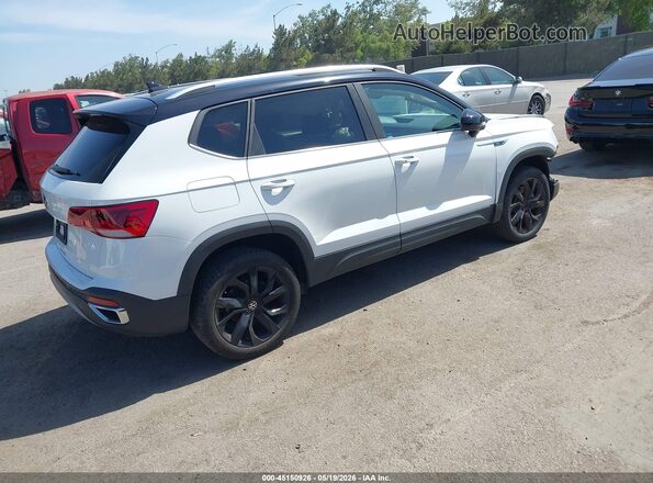 3VVEX7B25PM356493 2023 VOLKSWAGEN TAOS White Հետևի աջ