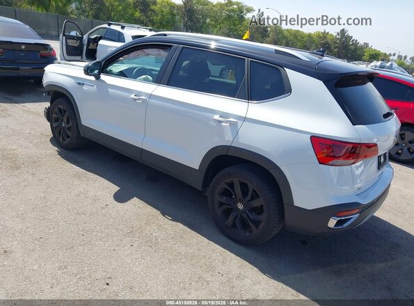 3VVEX7B25PM356493 2023 VOLKSWAGEN TAOS White Հետևի ձախ