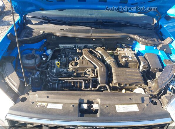 3VVEX7B26PM310140 2023 VOLKSWAGEN TAOS Blue Rear view