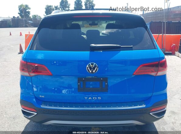 3VVEX7B28RM075002 2024 VOLKSWAGEN TAOS Blue 