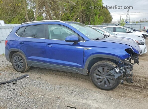 3VVEX7B29RM026973 2024 VOLKSWAGEN TAOS Blue 