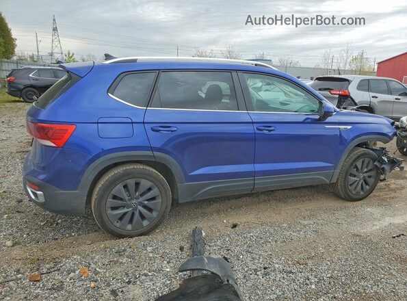 3VVEX7B29RM026973 2024 VOLKSWAGEN TAOS Blue 