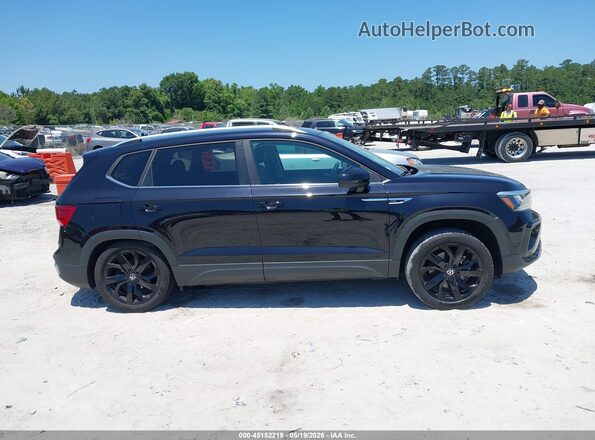 3VVEX7B2XRM071274 2024 VOLKSWAGEN TAOS Black Widok wnętrza z tyłu