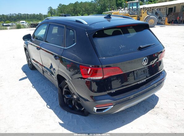 3VVEX7B2XRM071274 2024 VOLKSWAGEN TAOS Black Widok z przodu