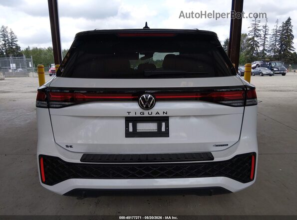3VVGR7RM6SM042676 2025 VOLKSWAGEN TIGUAN Белый 