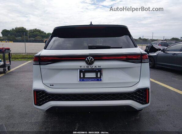 3VVHR7RM6TM019632 2026 VOLKSWAGEN TIGUAN White 