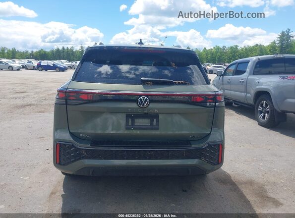 3VVLR7RM1SM011396 2025 VOLKSWAGEN TIGUAN Green 