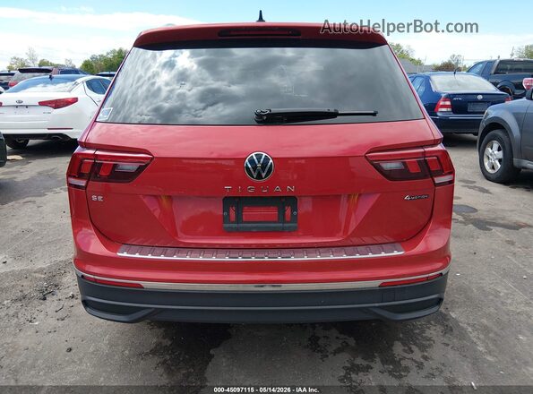 3VVMB7AX4PM128055 2023 VOLKSWAGEN TIGUAN Red 