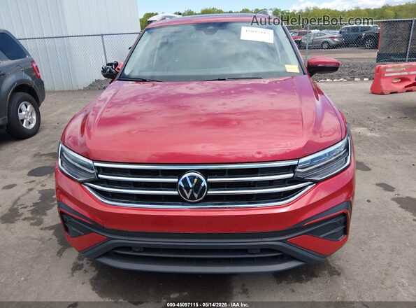 3VVMB7AX4PM128055 2023 VOLKSWAGEN TIGUAN Red Вид щитка приладів