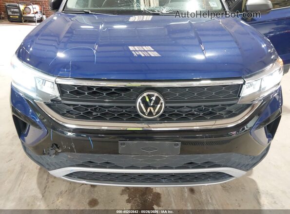 3VVMX7B21NM050433 2022 VOLKSWAGEN TAOS Blue 