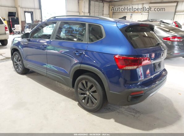 3VVMX7B21NM050433 2022 VOLKSWAGEN TAOS Blue 