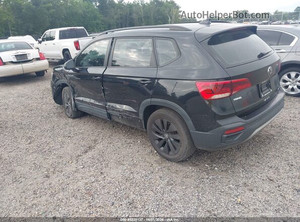 3VVMX7B24NM008502 2022 VOLKSWAGEN TAOS Black Trasero izquierdo