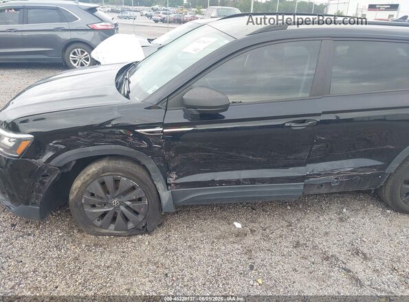 3VVMX7B24NM008502 2022 VOLKSWAGEN TAOS Black Vista frontal