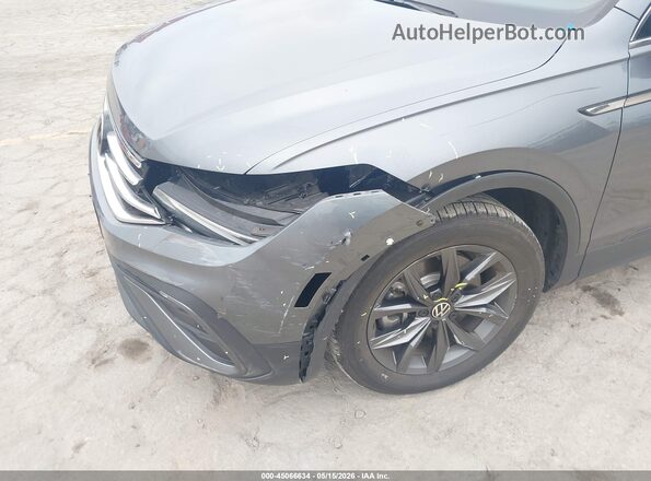 3VVNB7AX0PM063855 2023 VOLKSWAGEN TIGUAN Gray Front view