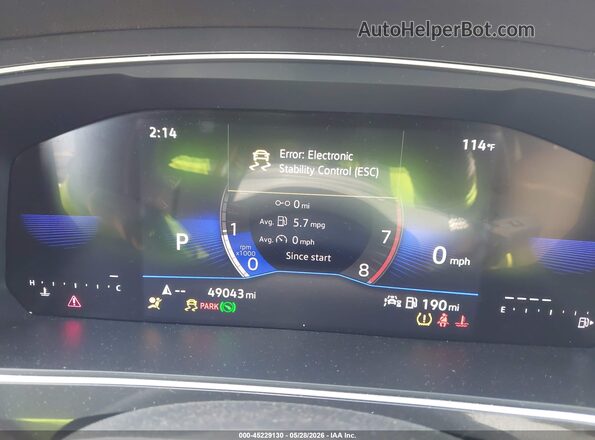 3VVNB7AX3RM039116 2024 VOLKSWAGEN TIGUAN Белый Вид задних сидений
