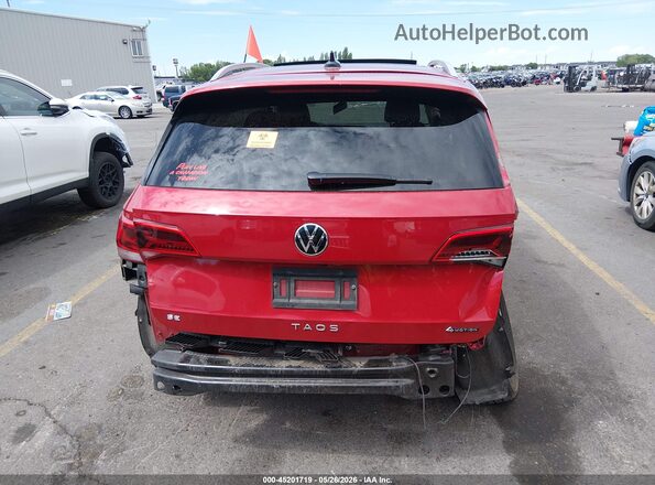 3VVNX7B26PM347477 2023 VOLKSWAGEN TAOS Burgundy 